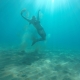 Floating Mermaid With Sand